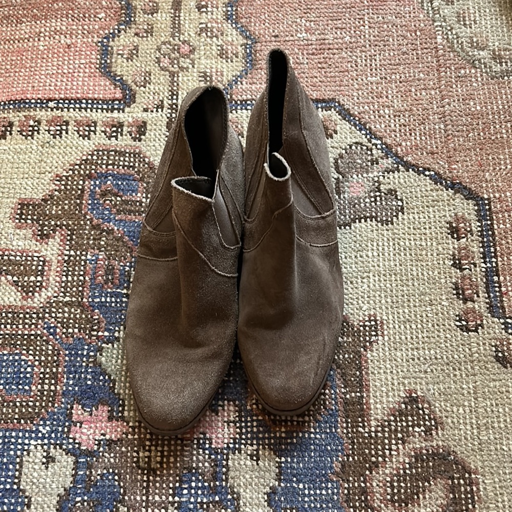 Suede Booties - Picture 4 of 7
